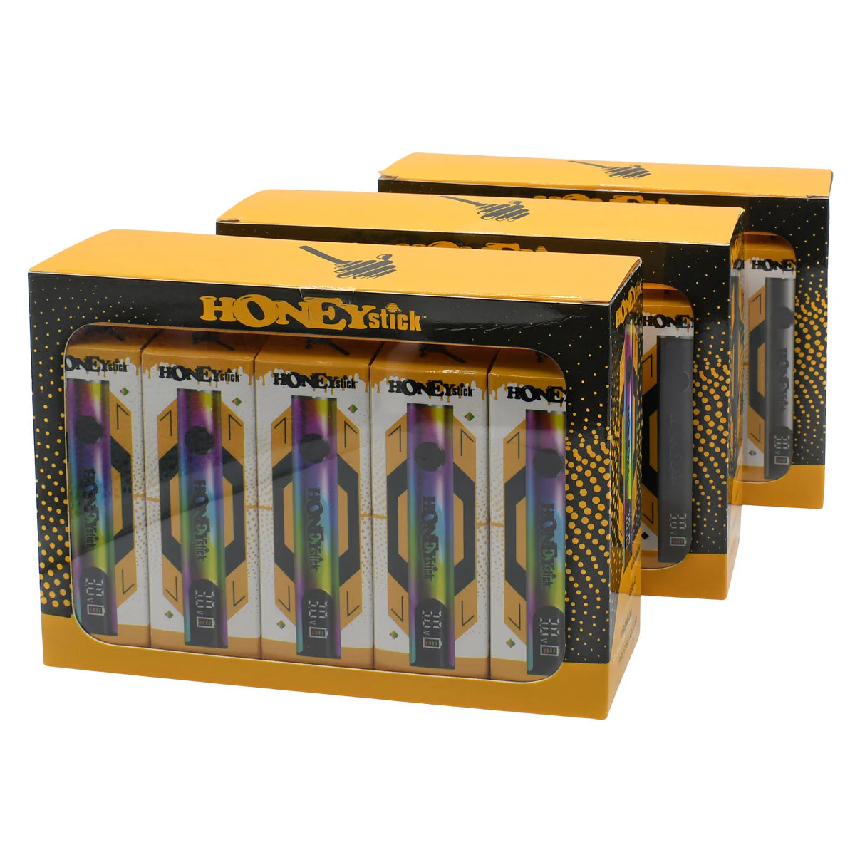 Honeystick Digital 510 Thread Vape Cart Pen Battery - Image 24