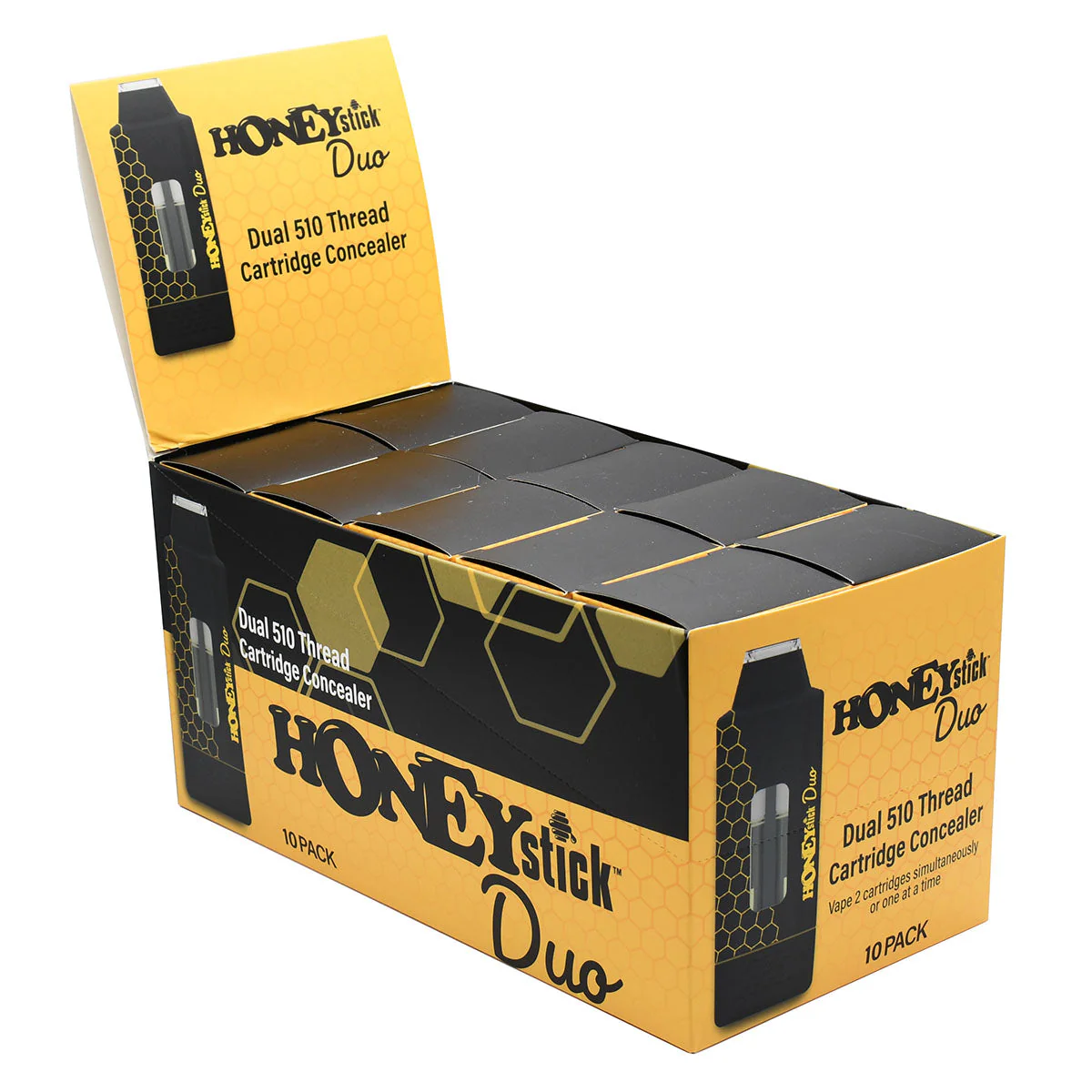 HoneyStick DUO - An Auto-Draw Dual 510 Thread Vape Cart Battery - Image 11