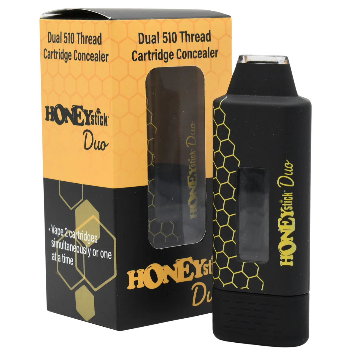 HoneyStick DUO - An Auto-Draw Dual 510 Thread Vape Cart Battery - Image 9