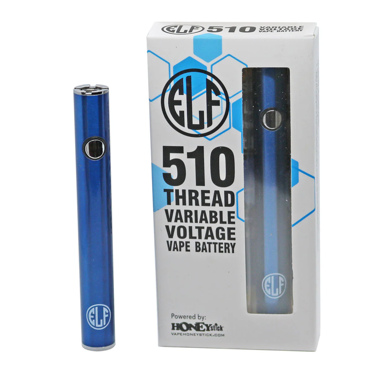 Honeystick ELF 510 Thread Vape Cart Pen Battery - Image 4
