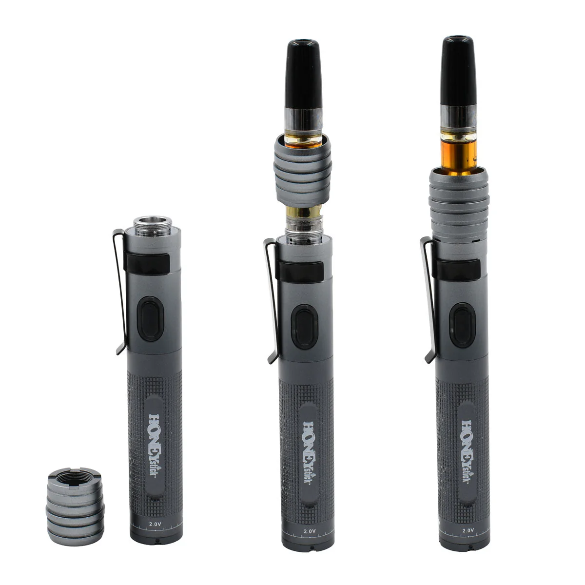 Honeystick Tactical 510 Thread Vape Cart Pen Battery - Image 18