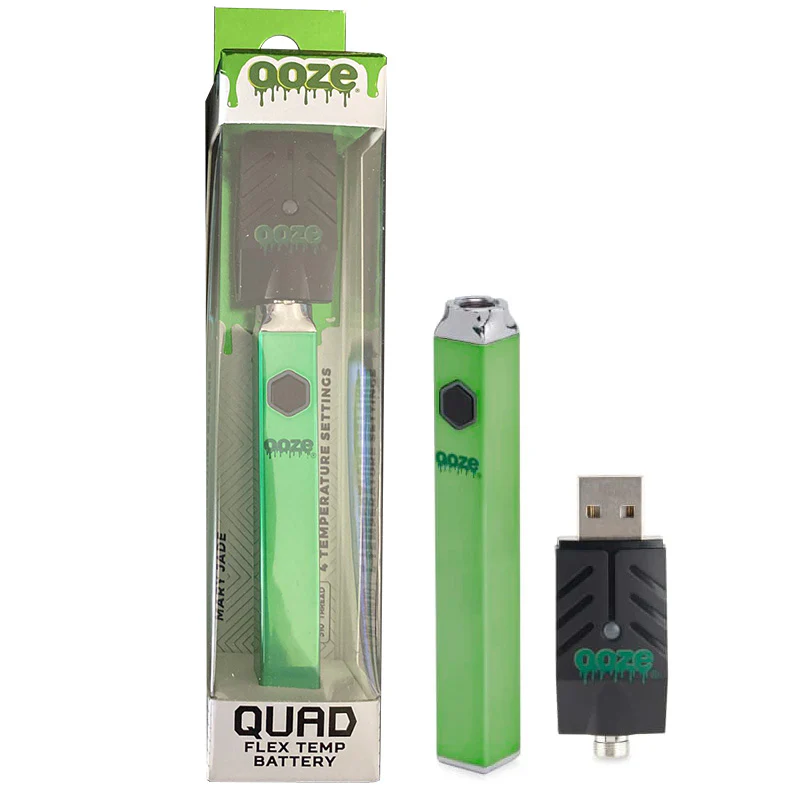 Ooze Quad Flex Temp 510 Thread Vape Pen - Image 10