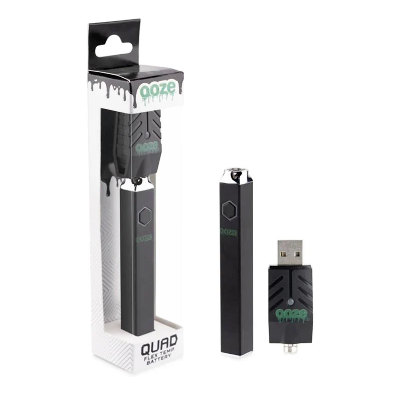 Ooze Quad Flex Temp 510 Thread Vape Pen - Image 7