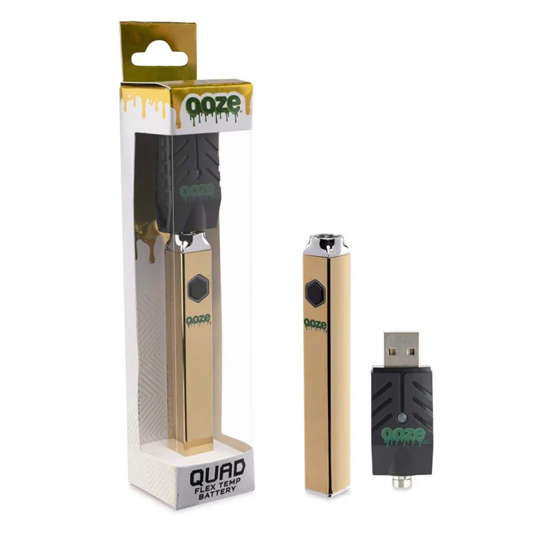 Ooze Quad Flex Temp 510 Thread Vape Pen - Image 9