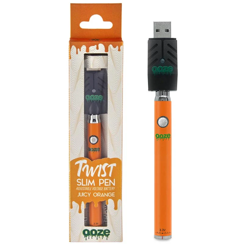 Ooze Slim Twist 510 Thread Vape Cart Pen Battery - Image 17