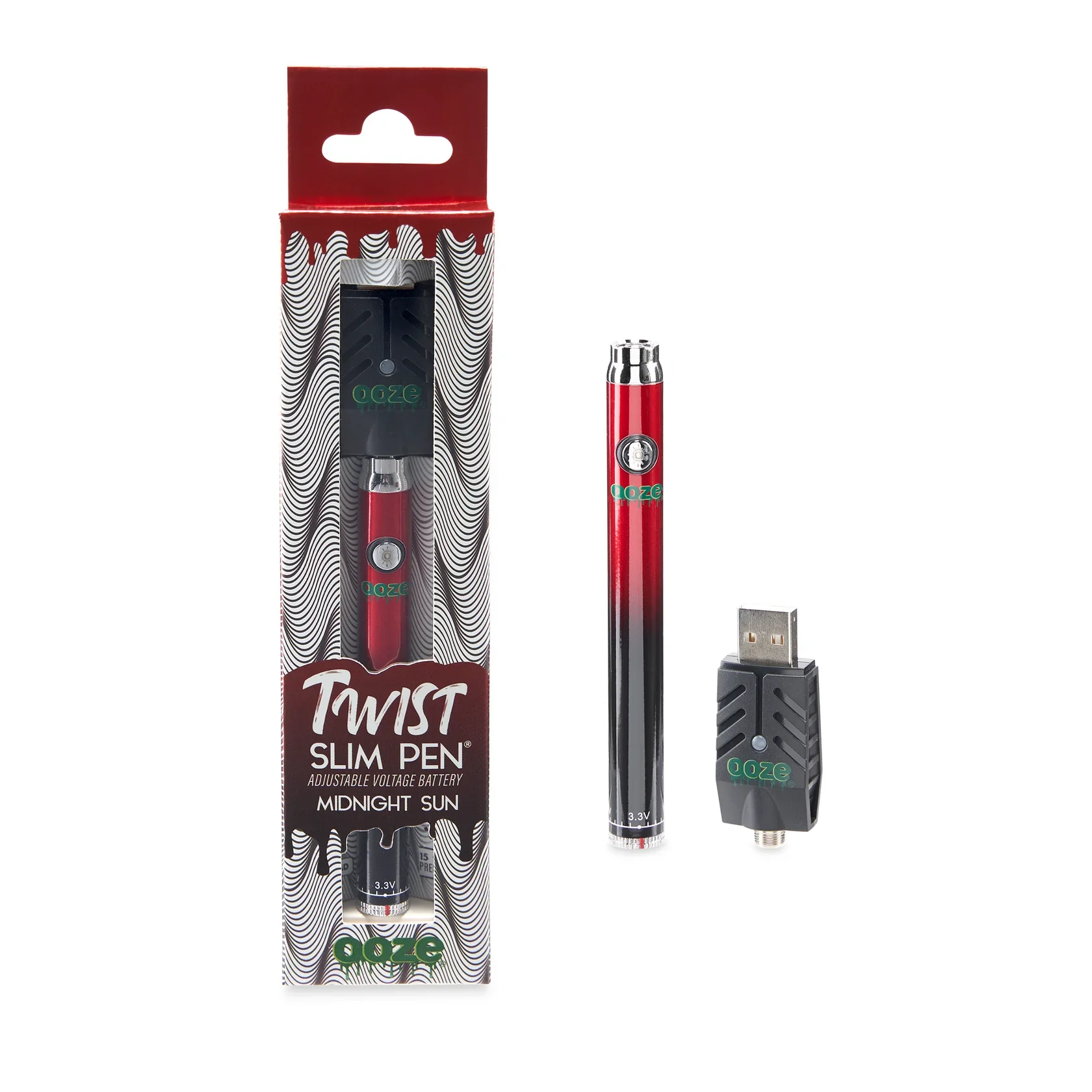 Ooze Slim Twist 510 Thread Vape Cart Pen Battery - Image 24