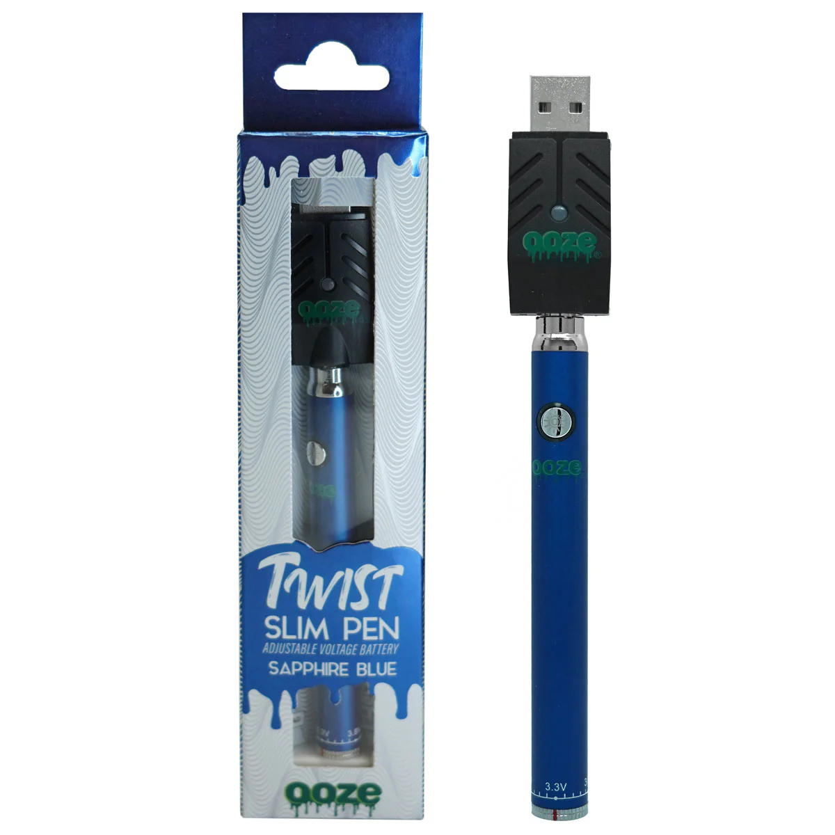 Ooze Slim Twist 510 Thread Vape Cart Pen Battery - Image 4