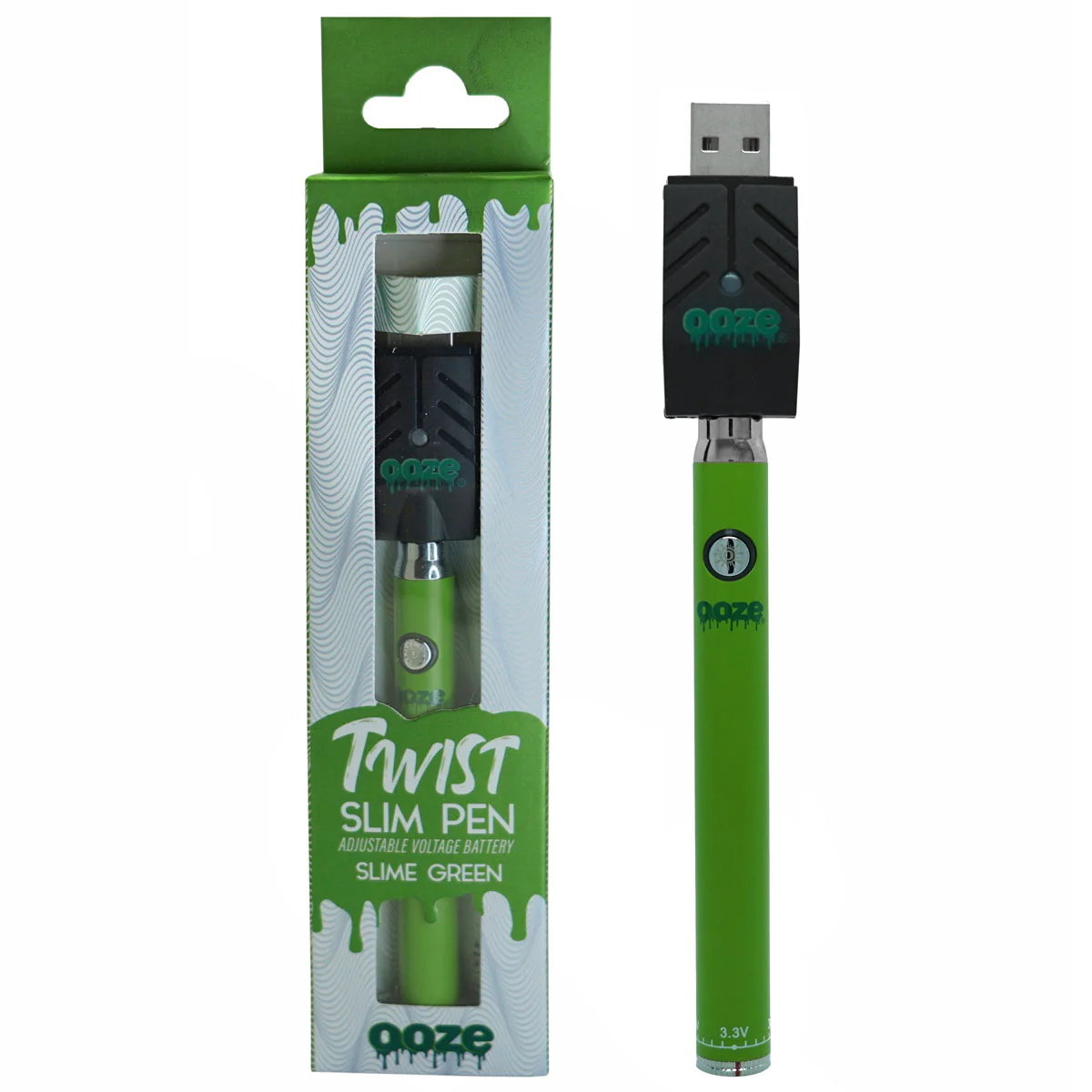 Ooze Slim Twist 510 Thread Vape Cart Pen Battery - Image 5