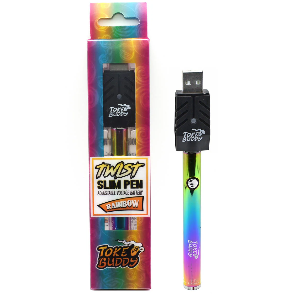 Toke Buddy Twist 510 Thread Cart Vape Pen Battery - Image 11