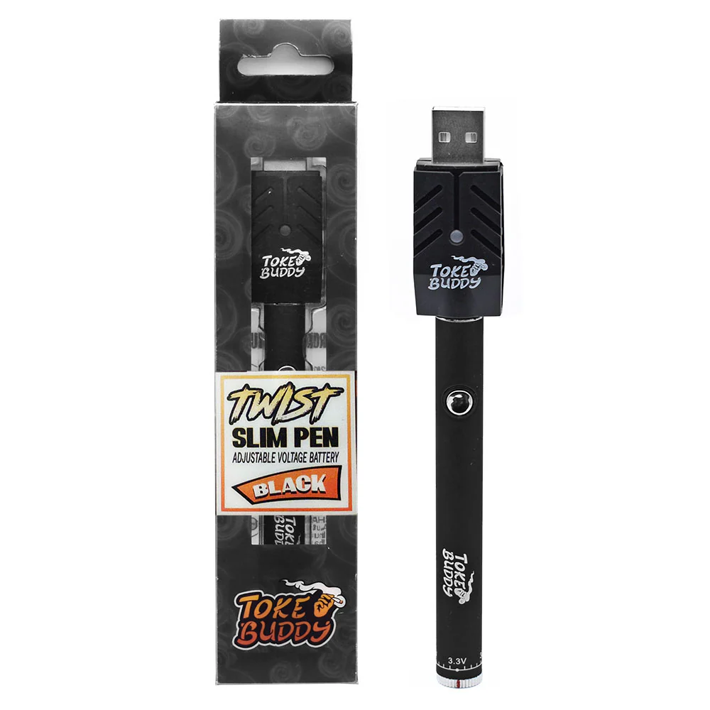 Toke Buddy Twist 510 Thread Cart Vape Pen Battery - Image 16