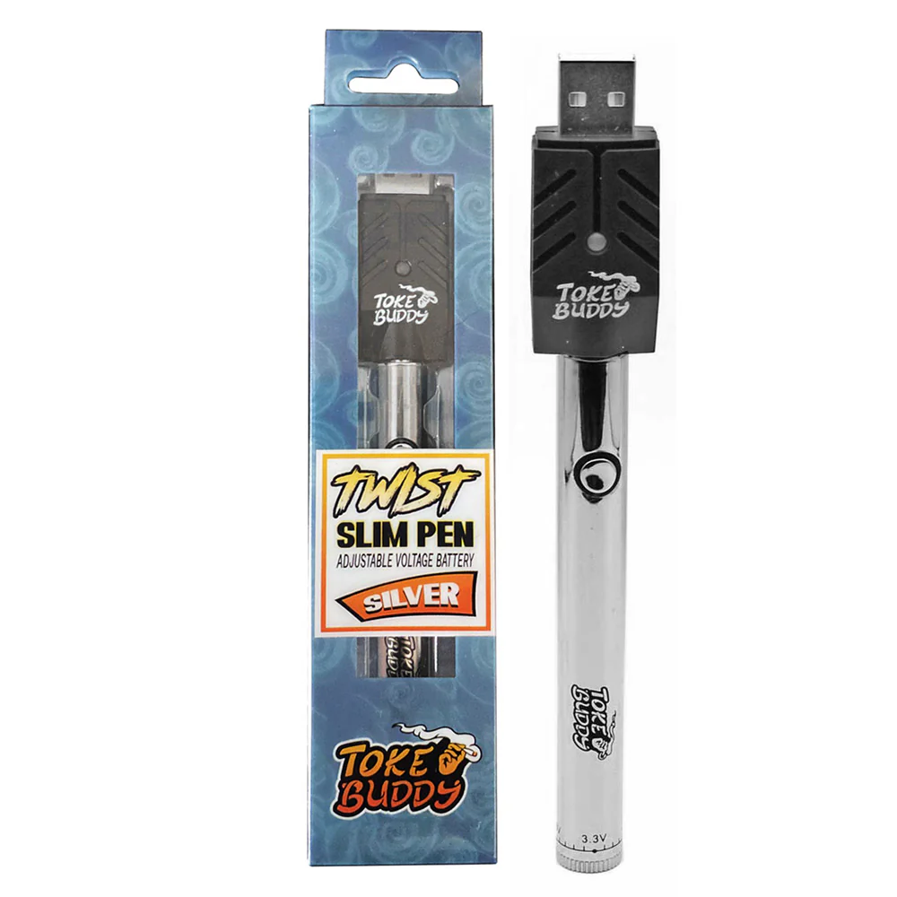 Toke Buddy Twist 510 Thread Cart Vape Pen Battery - Image 18