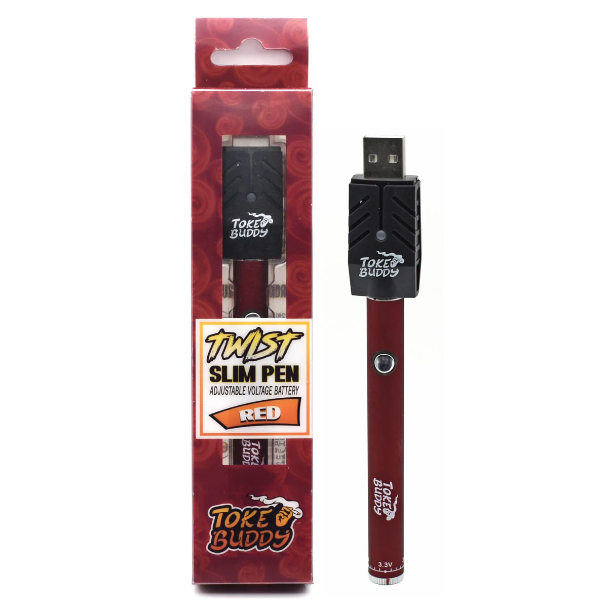 Toke Buddy Twist 510 Thread Cart Vape Pen Battery - Image 7