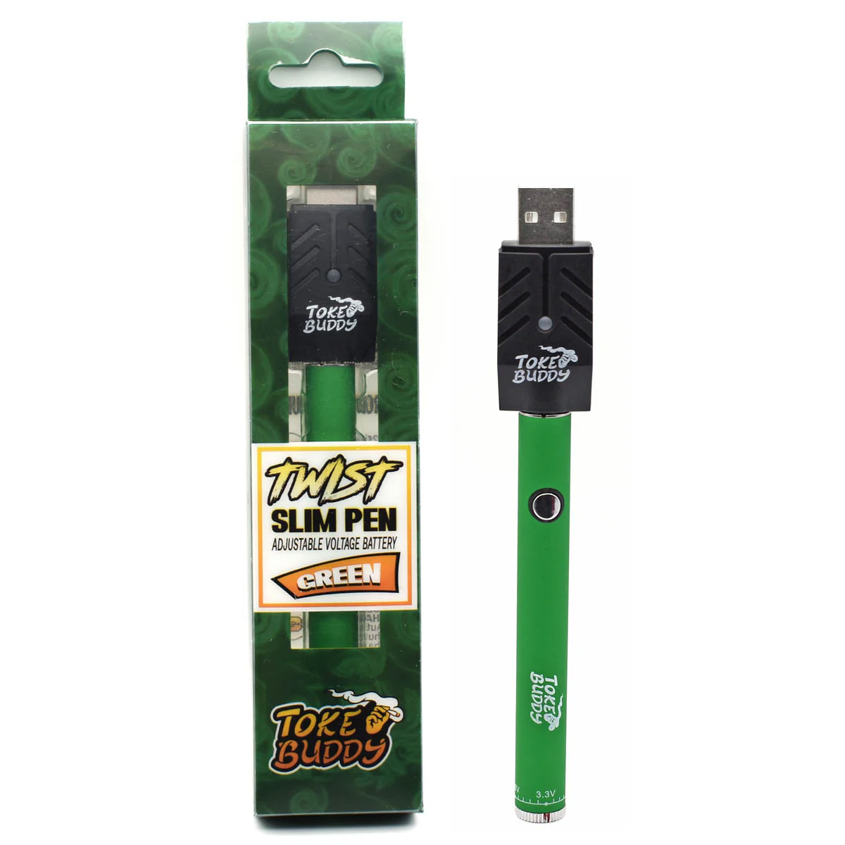 Toke Buddy Twist 510 Thread Cart Vape Pen Battery - Image 8