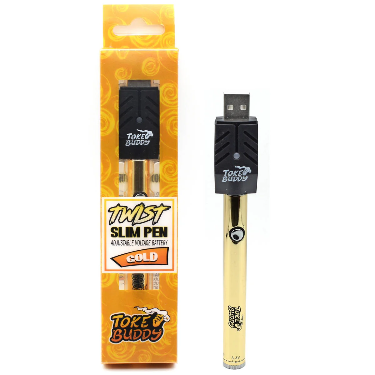 Toke Buddy Twist 510 Thread Cart Vape Pen Battery - Image 9