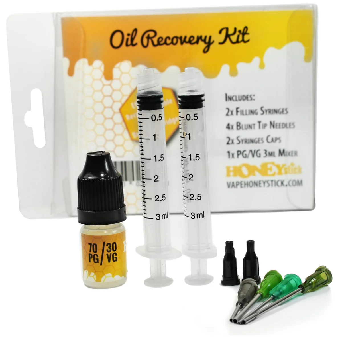 Honeystick Vape Cart Oil Removal and Recovery Kit - Image 3